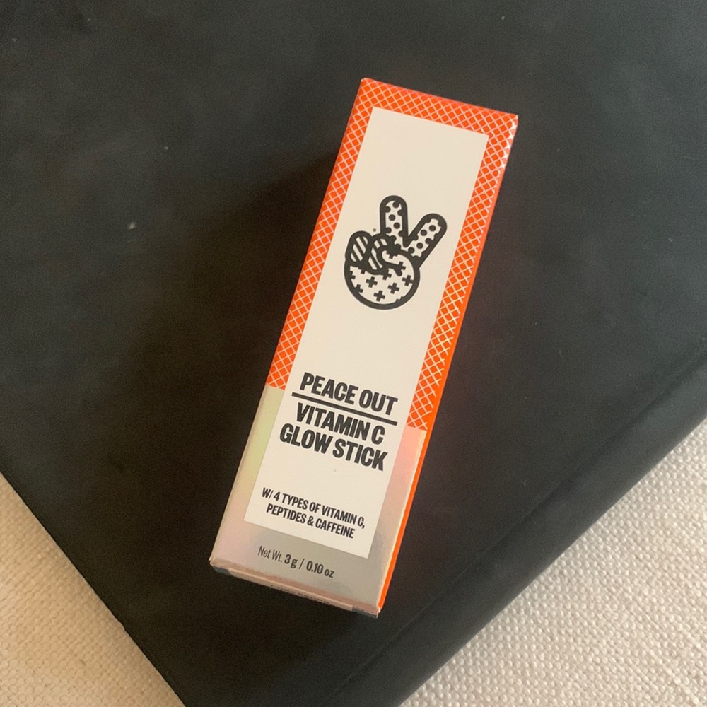 NEVER USED/NEW - peace out vitamin C glow stick